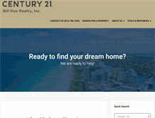 Tablet Screenshot of century21bnr.com